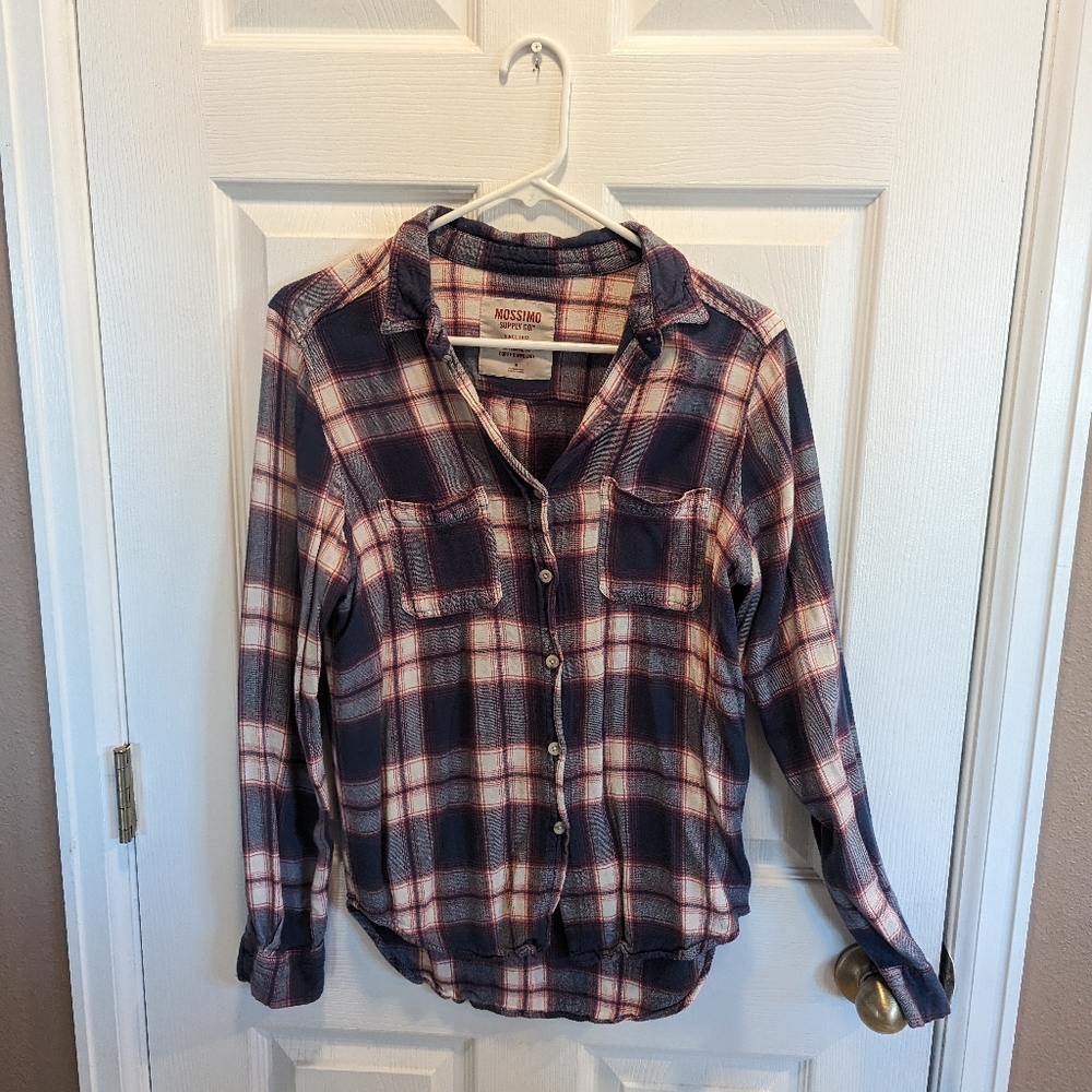 Mossimo Soft Plaid Shirt